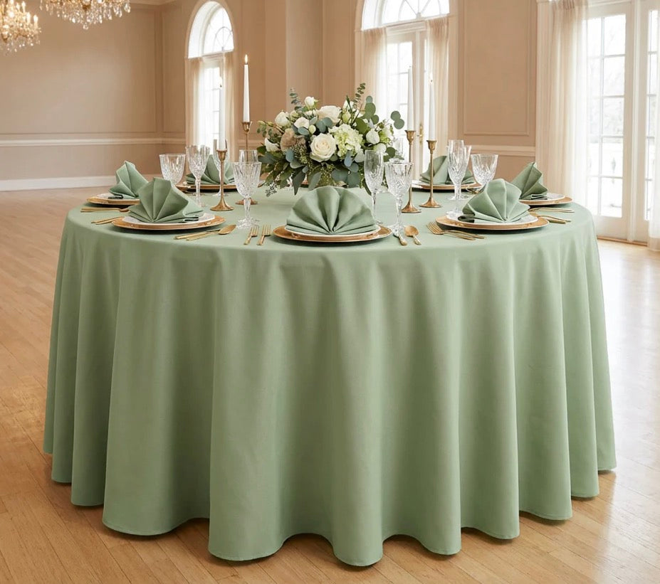 Sage Green 120” Round