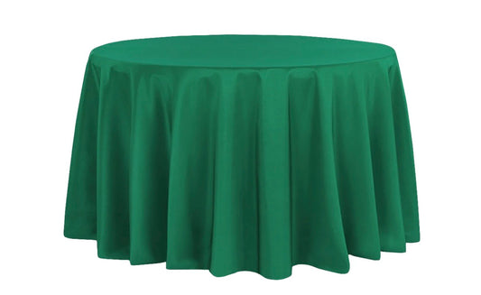 Emerald Green Polyester 120” Round